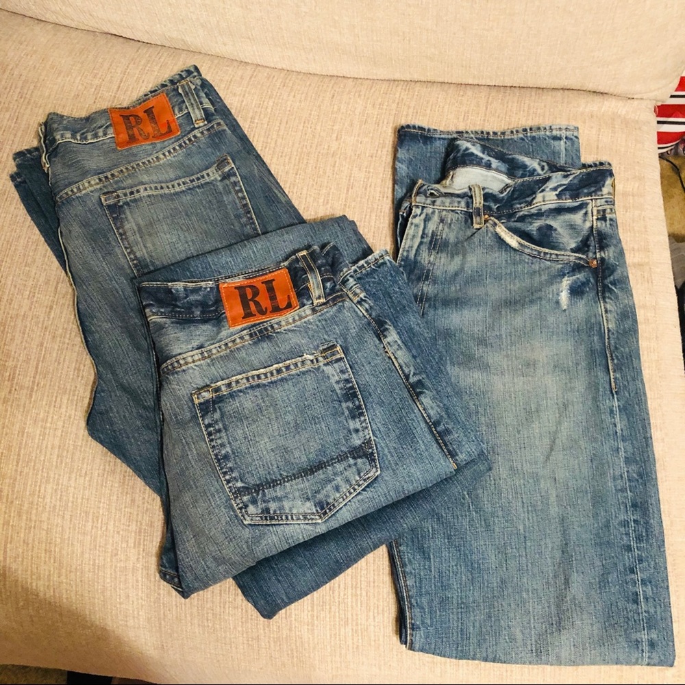 Men’s polo jeans
